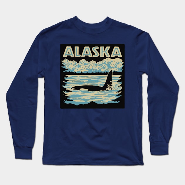 Alaska Long Sleeve T-Shirt by Iambolders